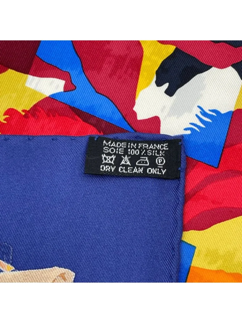 Hermes Carre 90 Chic Robinson le Scarf Silk Blue - Picture 6 of 6